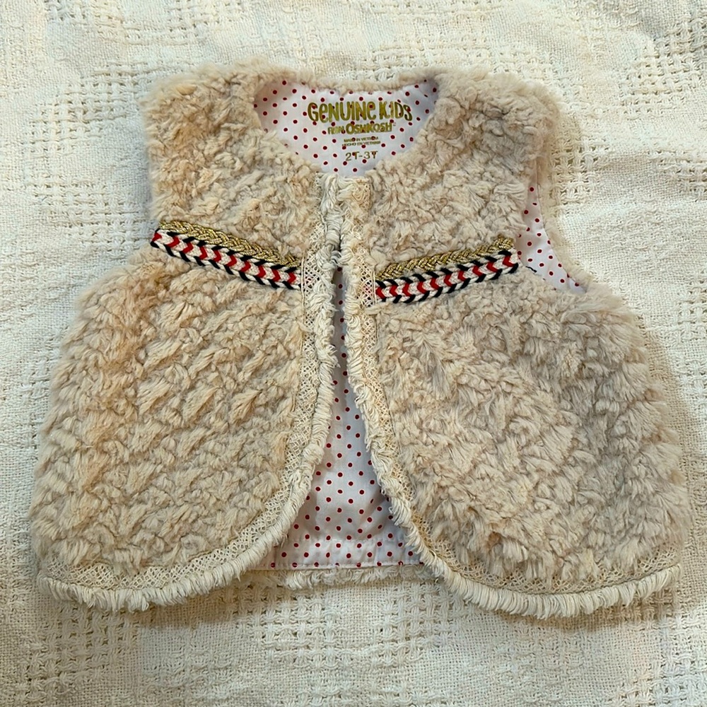 Sherpa vest 2-3T